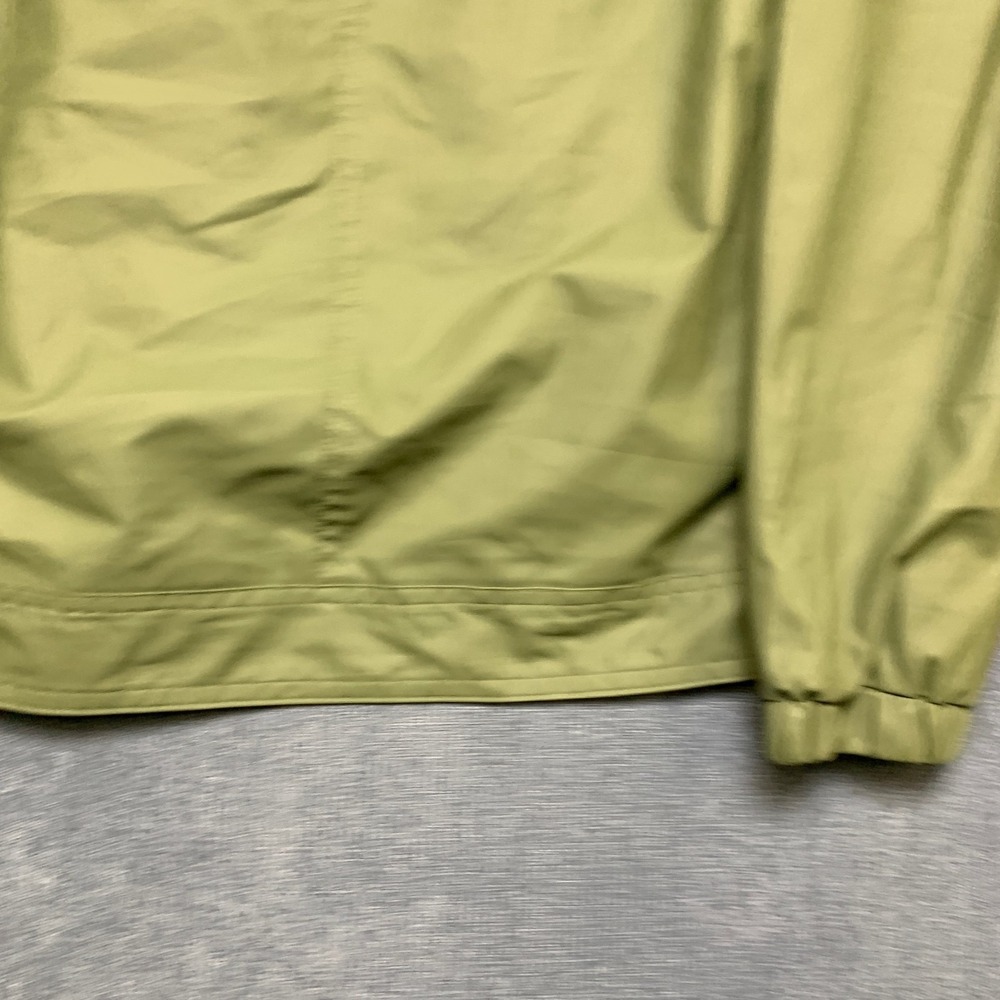 Weatherproof Vintage Hooded Rain Jacket Mens Medium Green Lined Full Zip Winter - Picture 11 of 13